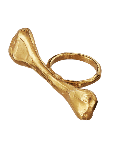 alighieri gold bone ring
