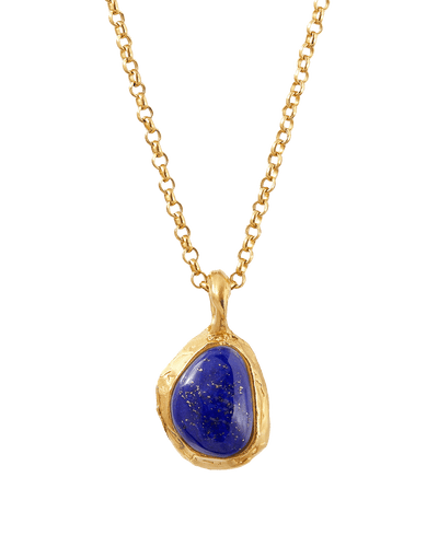 The Droplet of the Horizon Lapis Lazuli Necklace