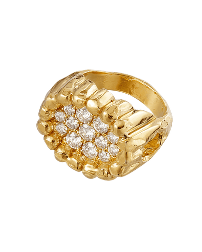 The Ruins, Pavée Diamond Ring