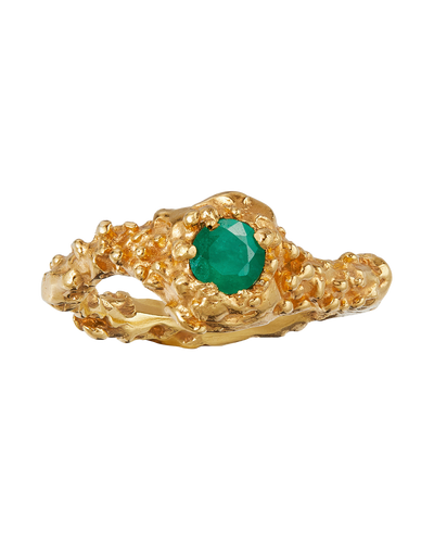 The Emerald Spark Ring