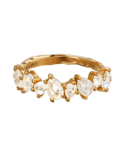 The Flickers of Love Diamond Ring