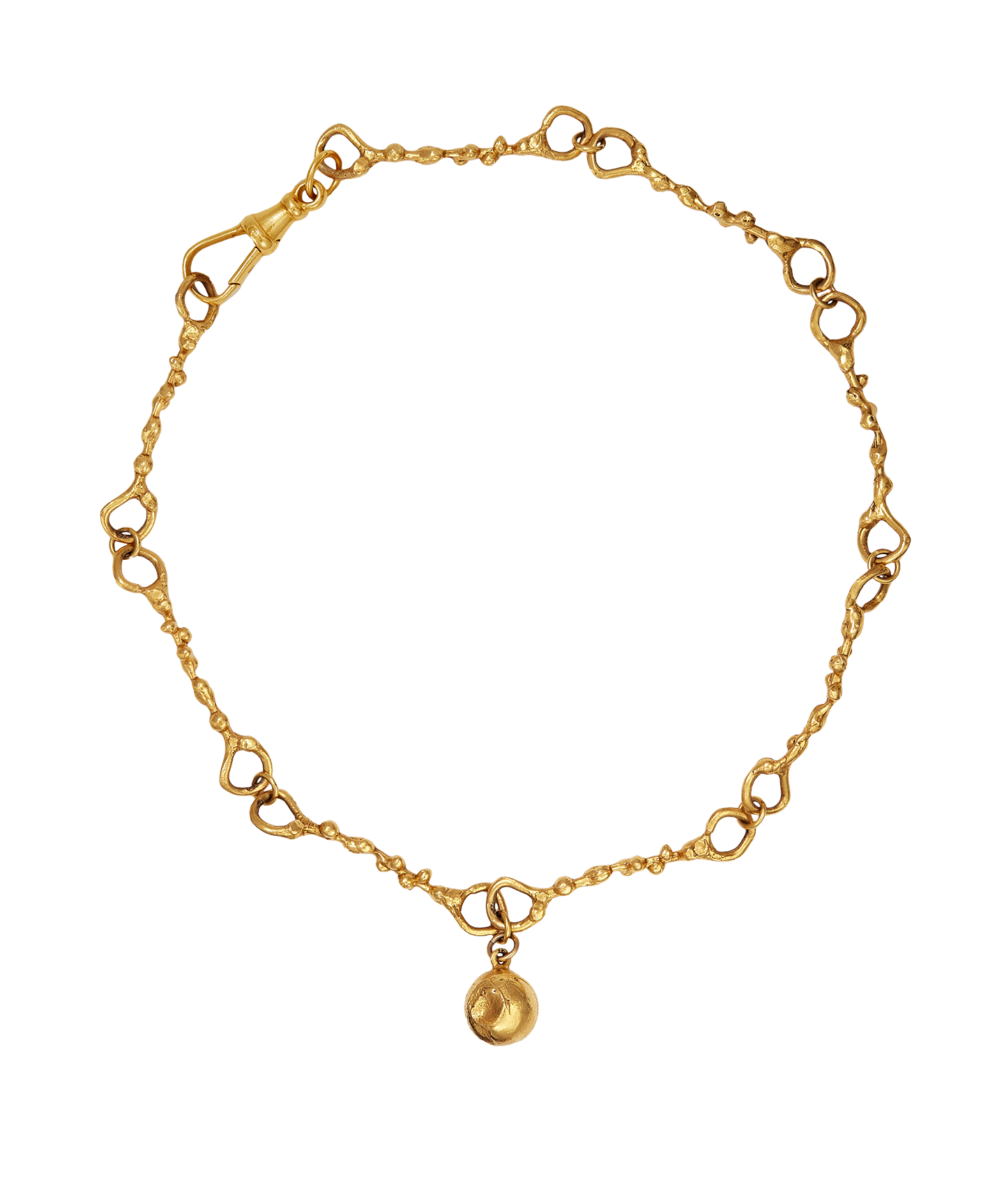 Alighieri Gold Necklace Ball of Curiosity