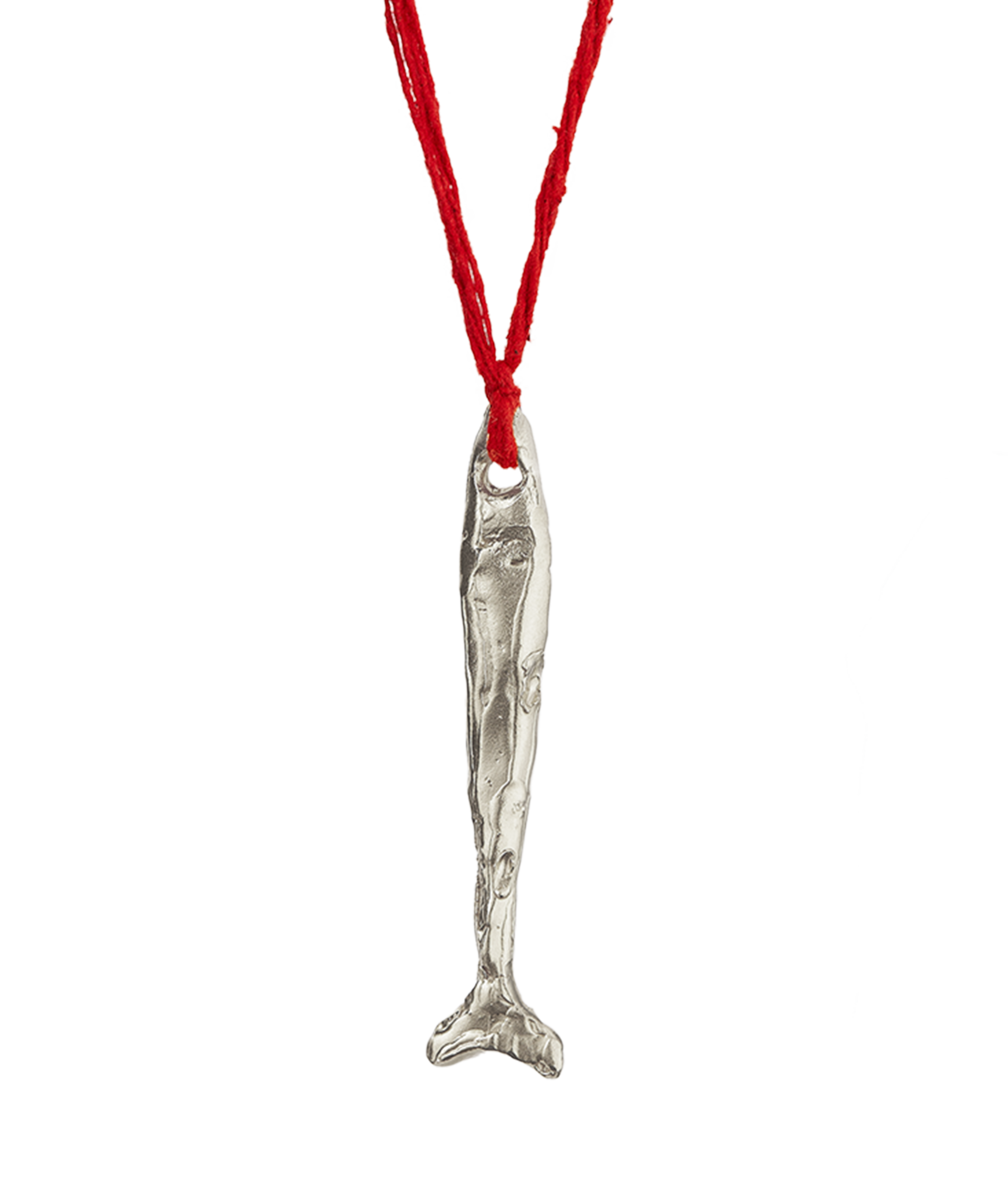 Alighieri Silver Necklace Catch of the Day Detail