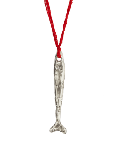 Alighieri Silver Necklace Catch of the Day Detail