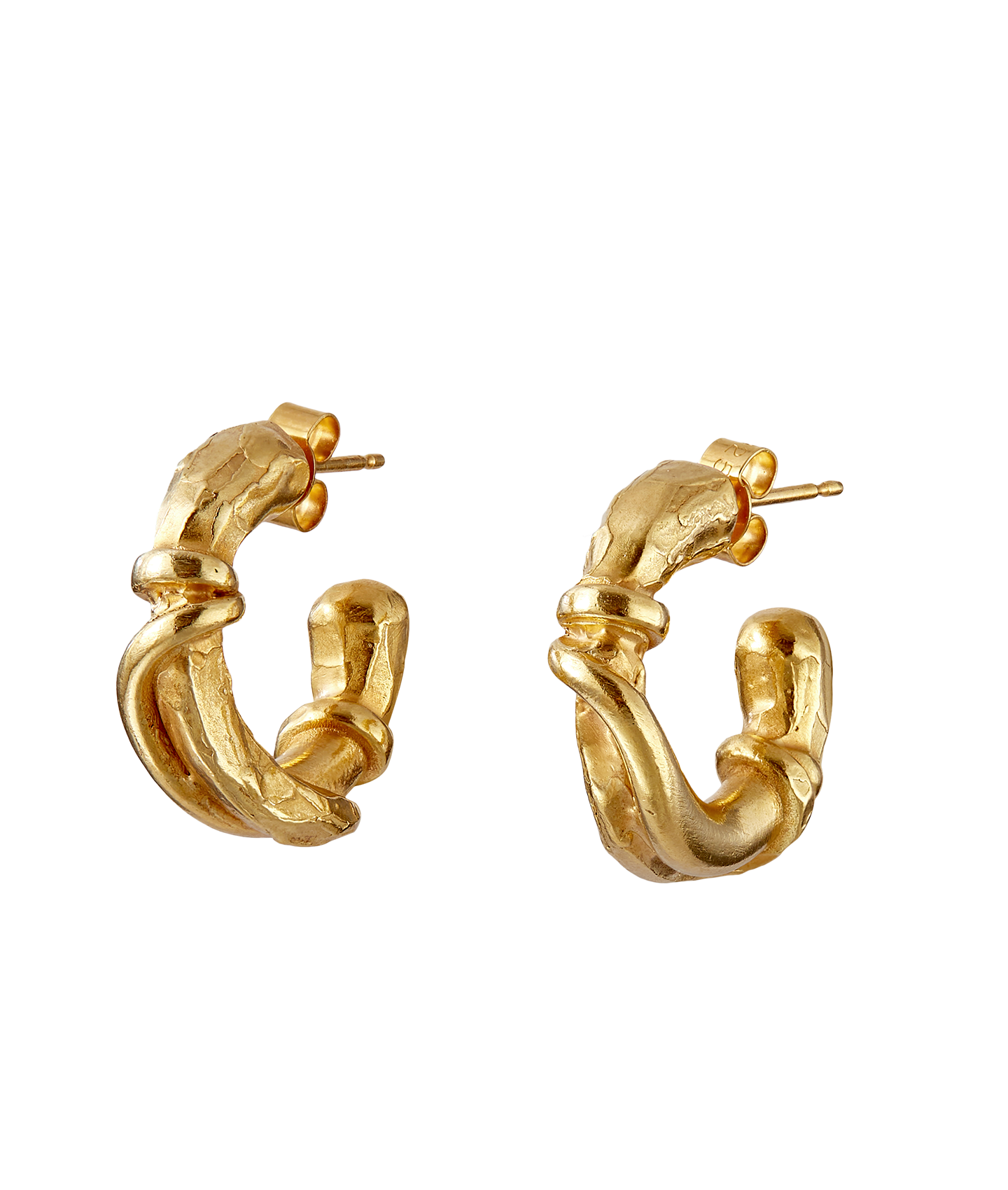 Alighieri Gold Earrings Cats Cradle