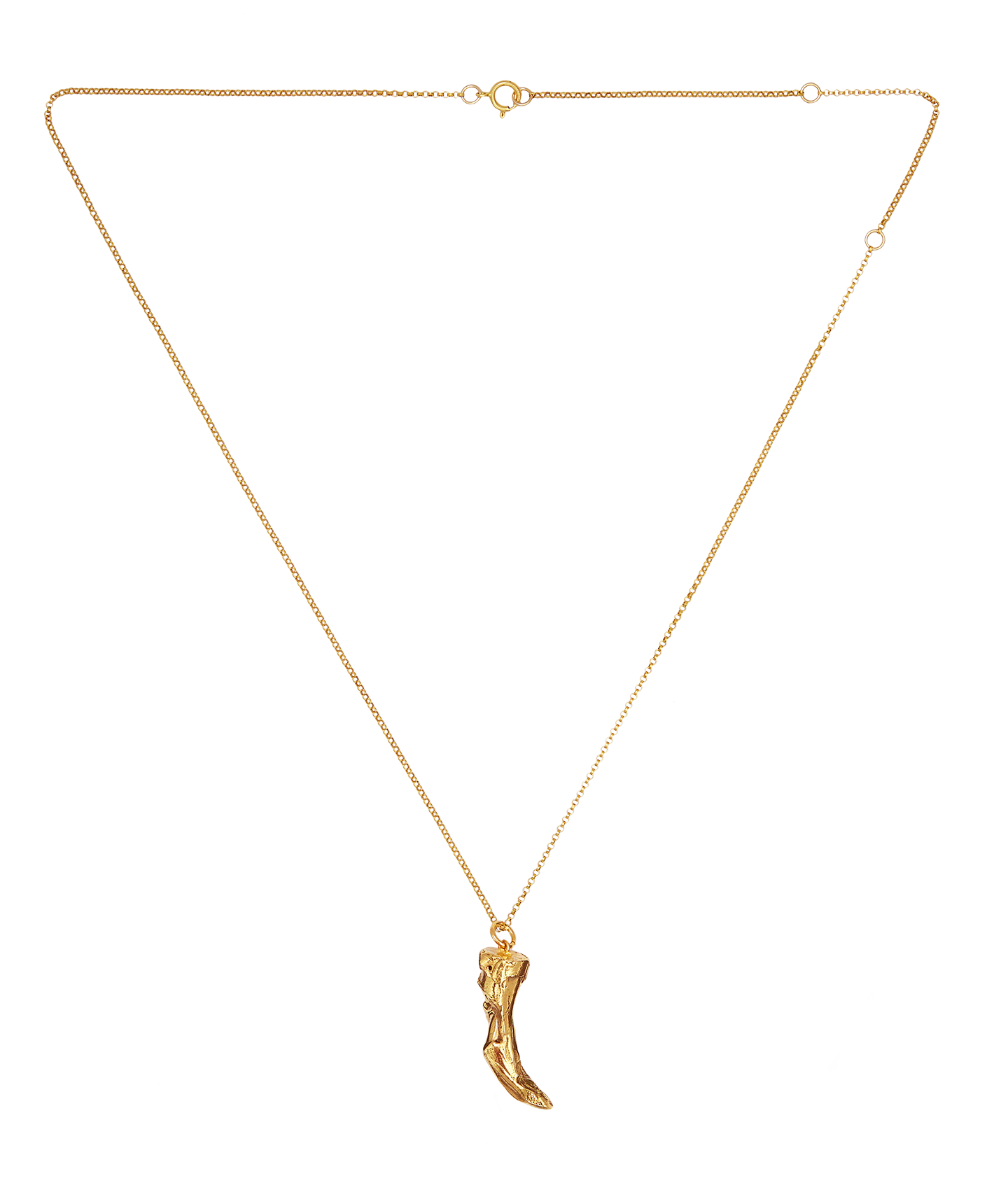 Alighieri Gold Necklace Feline Majesty