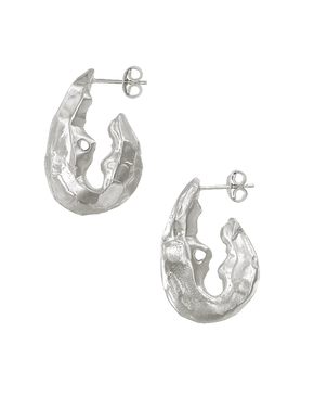 Alighieri Silver Earrings Gilded Crustacean