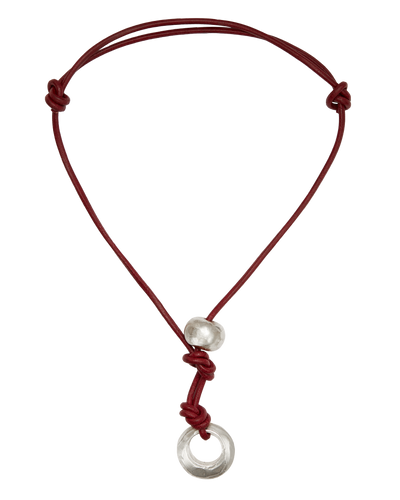 Alighieri Silver Necklace Poet's Lens