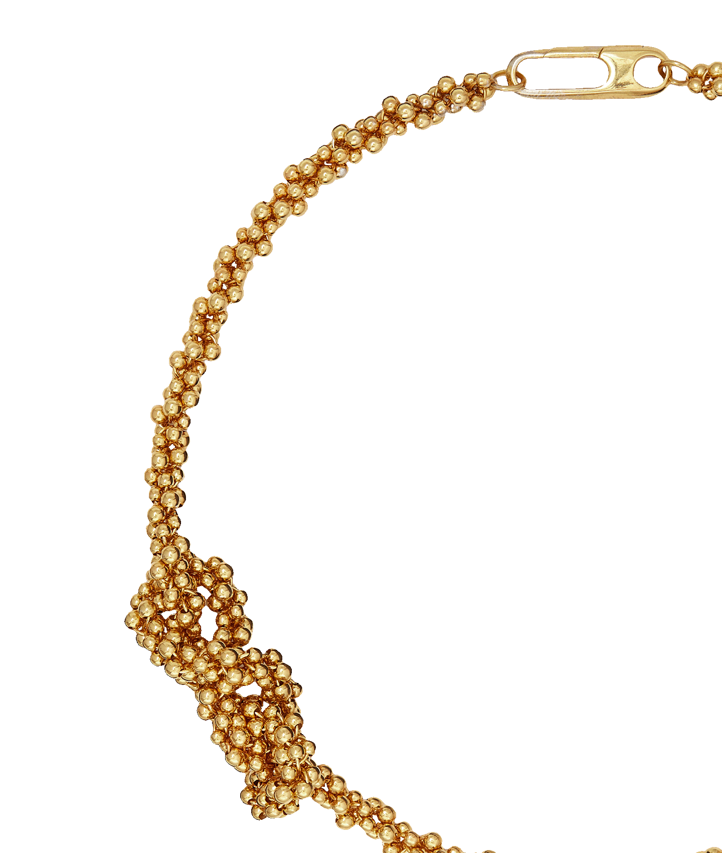 Alighieri Gold Choker Twist of Fate Detail