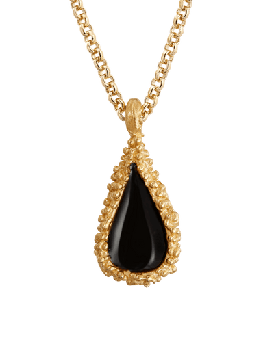 The Teardrop of the Past Enamel Necklace