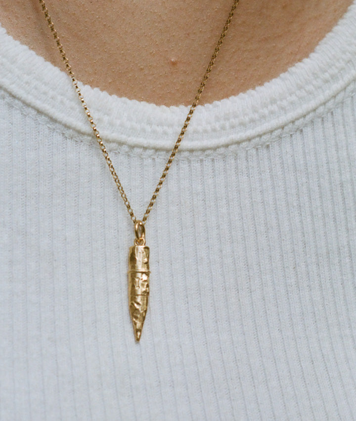 【関税込み】Alighieri ゴールド The Mini Annotator ネックレス The Mini Annotator Necklace – Alighieri