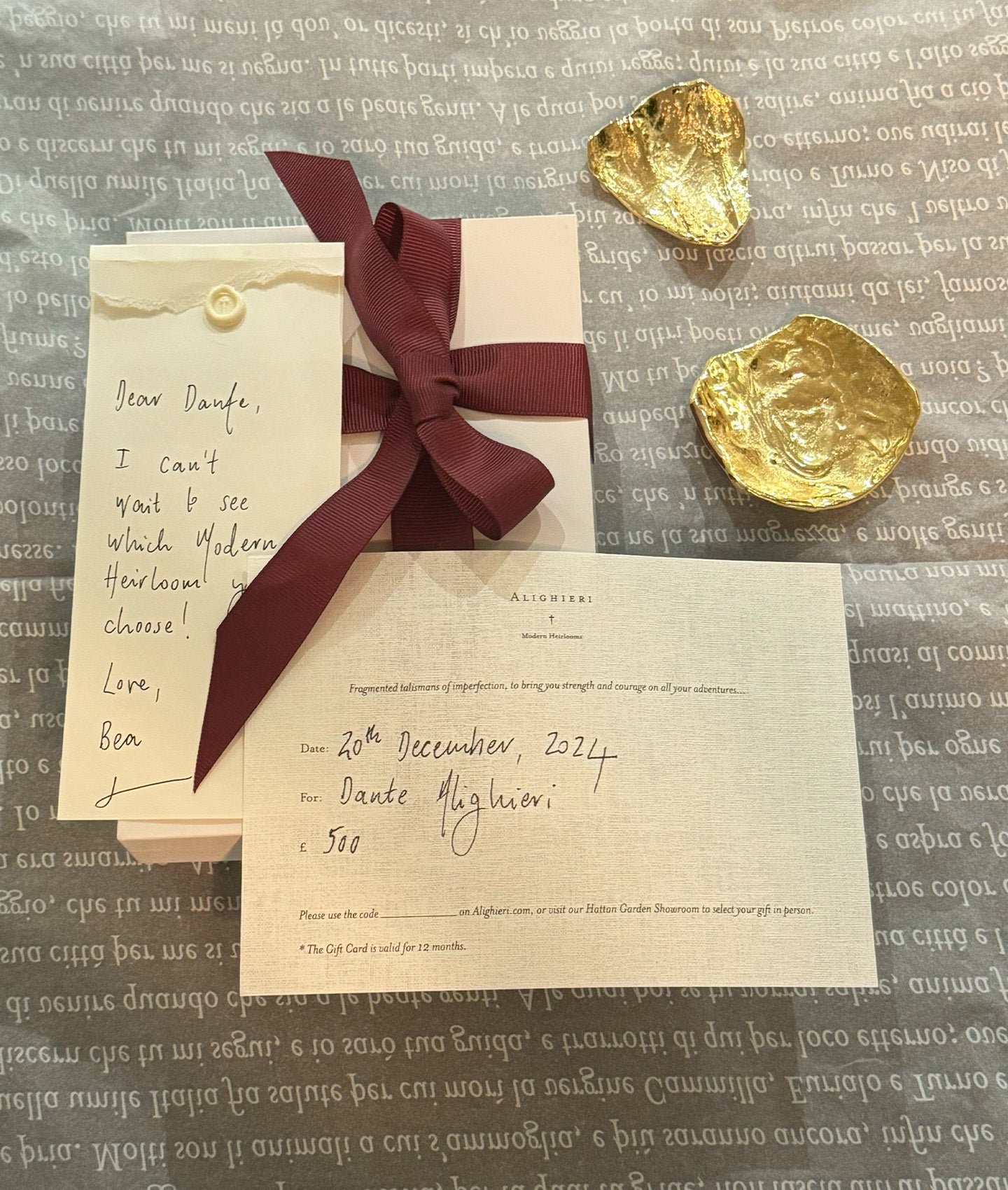 alighieri Alighieri Gift Cards Gift Cards