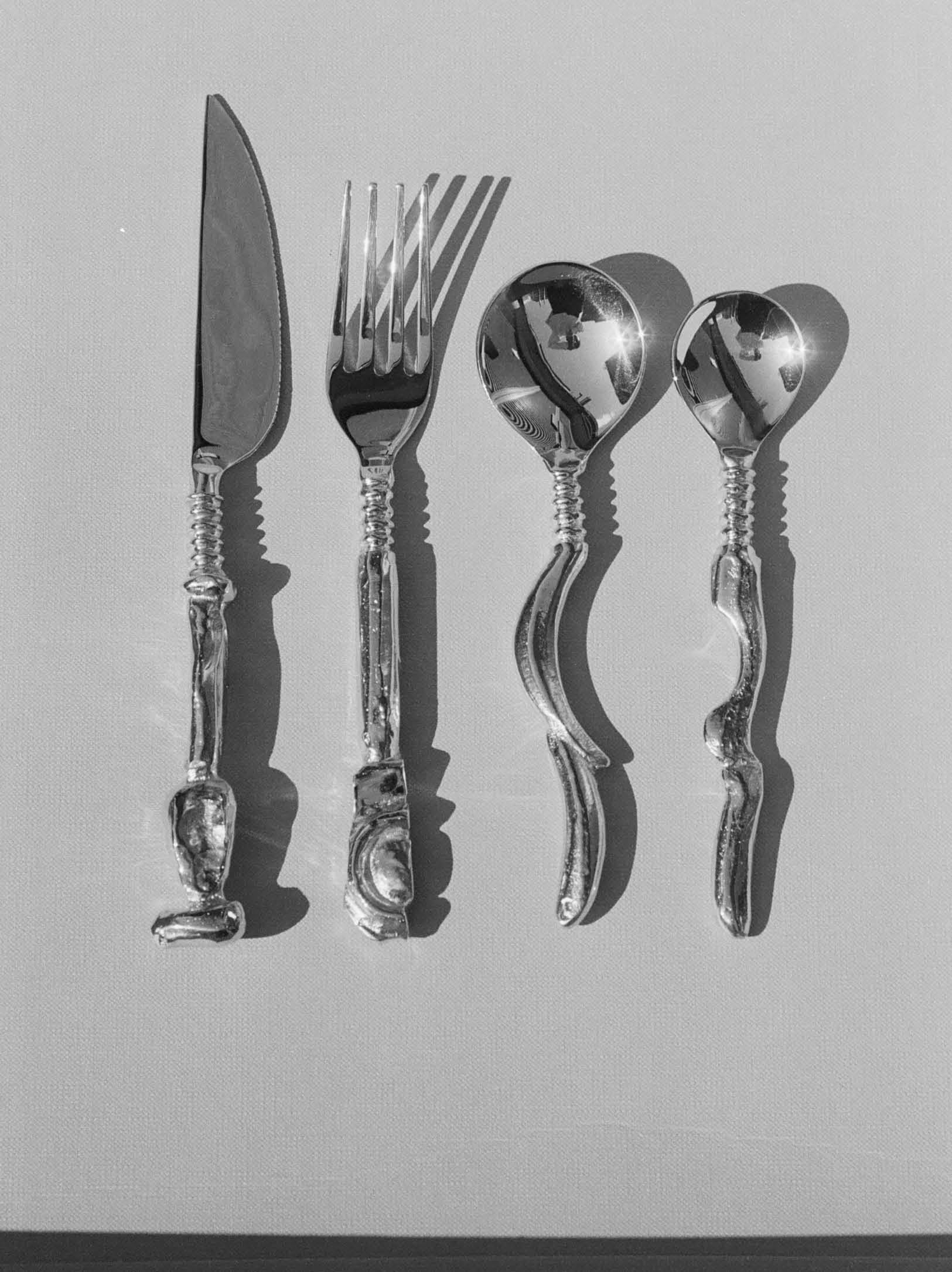 The Totemic Devotion Cutlery Set // Silver