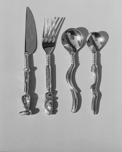 The Totemic Devotion Cutlery Set // Silver