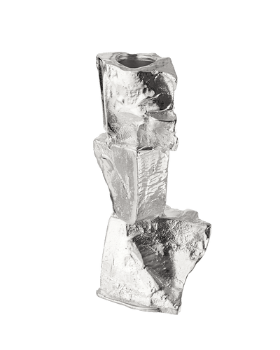 The Totemic Devotion Candlestick Set // Silver