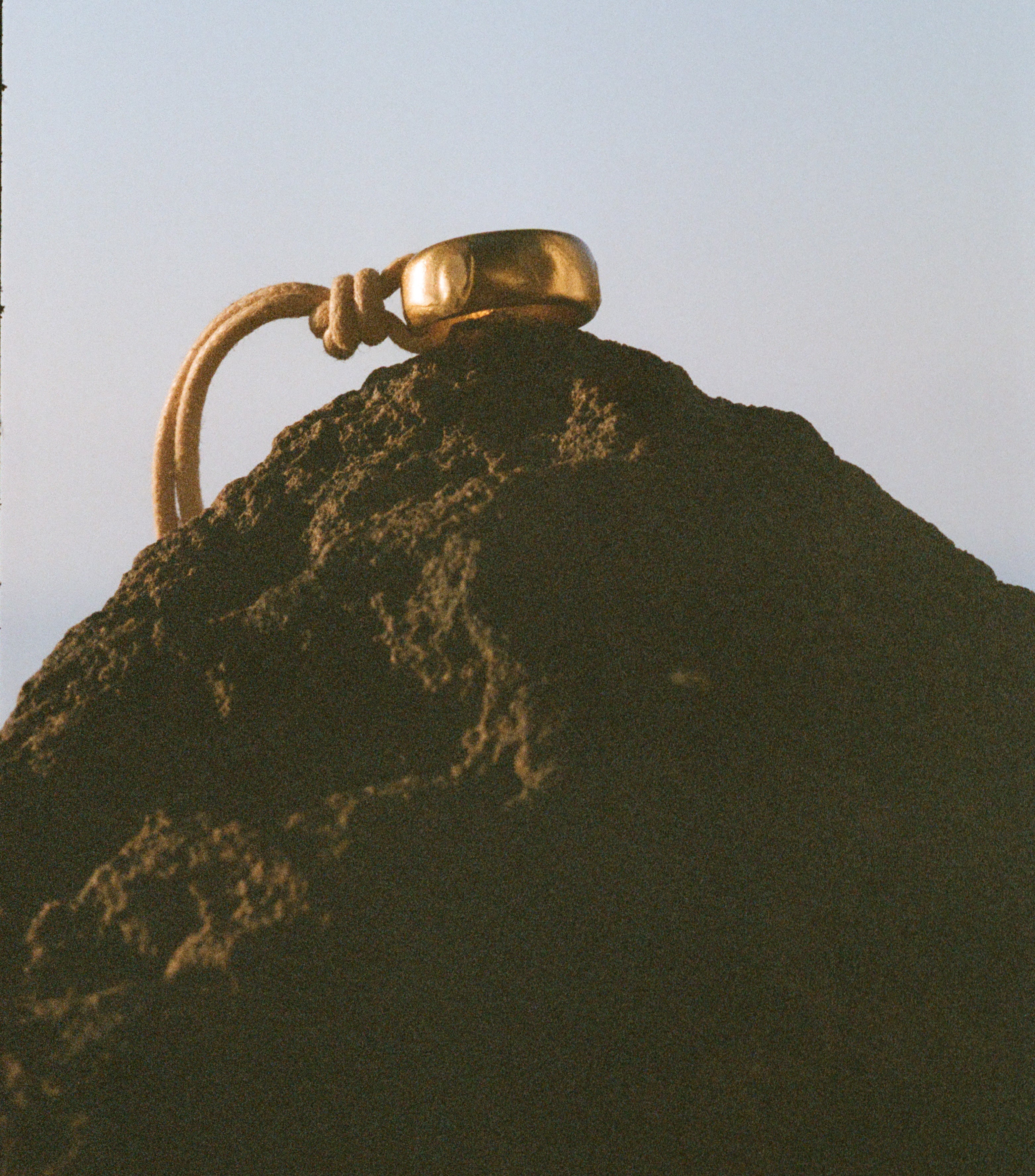 Tempo Sospeso Ring Necklace