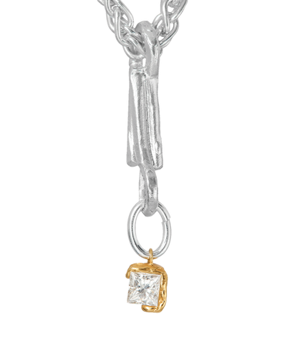 The Clessidra Diamond Necklace