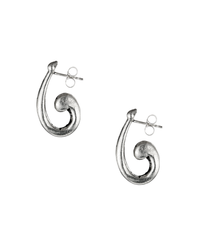 The Luna Sole Spiral Hoops
