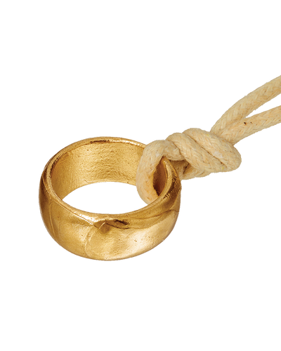 Tempo Sospeso Ring Necklace