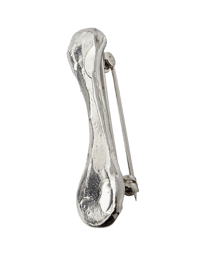 alighieri sterling silver brooch pin bone