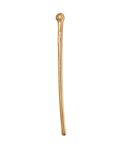 alighieri 24kt gold-plated hair pin bone