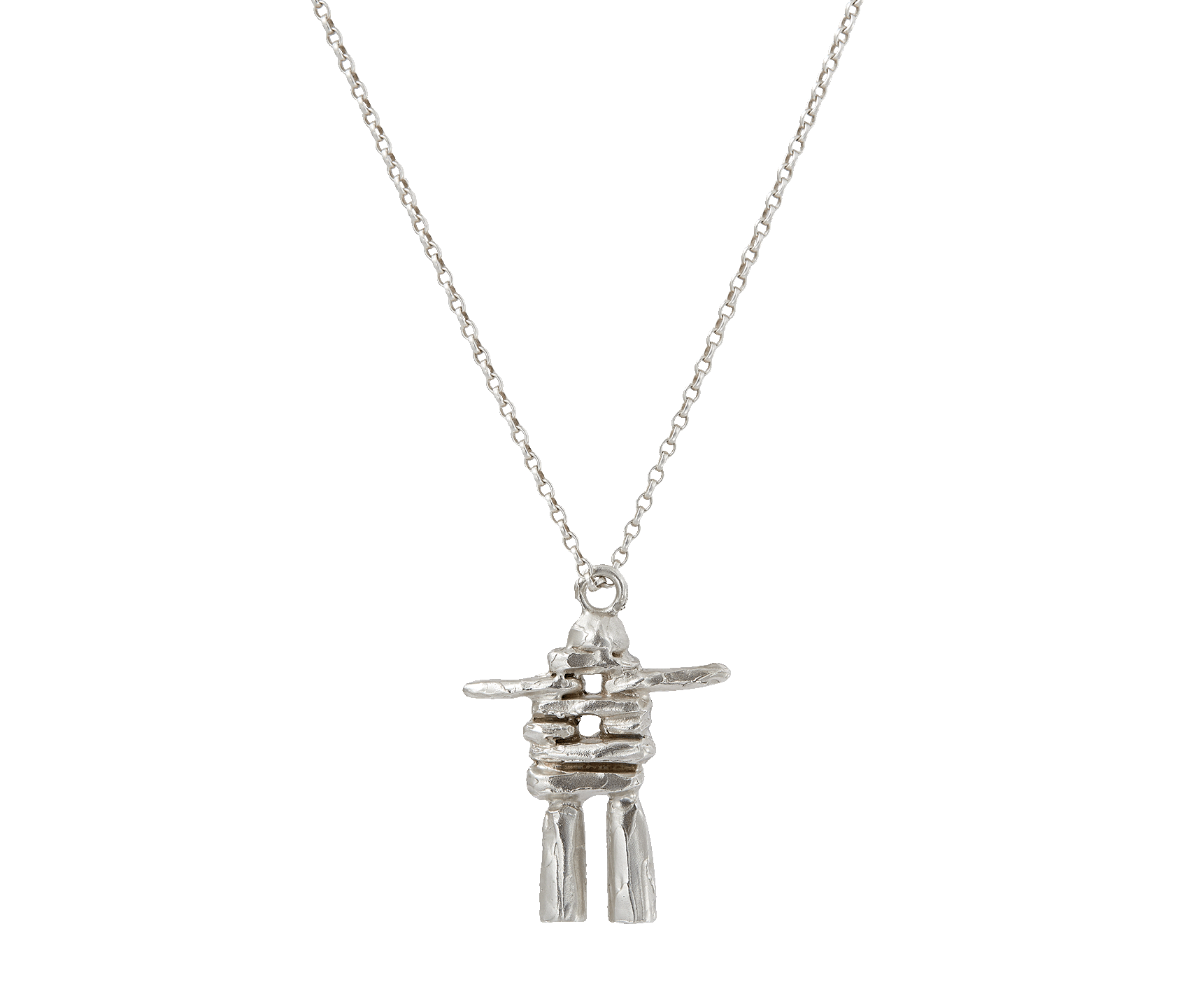 alighieri sterling silver talisman effigy necklace
