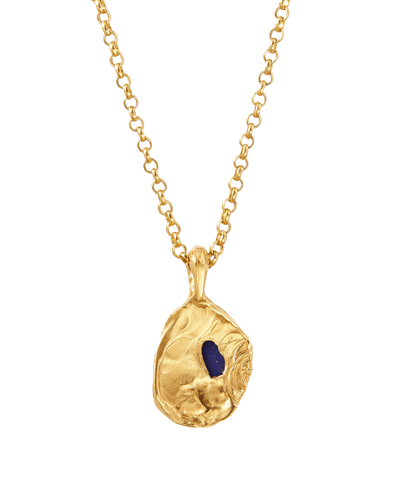 The Droplet of the Horizon Lapis Lazuli Necklace