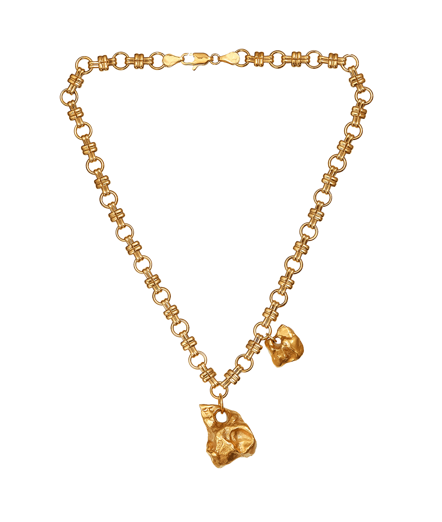 Alighieri Chunky Chain necklace with chunky talismans