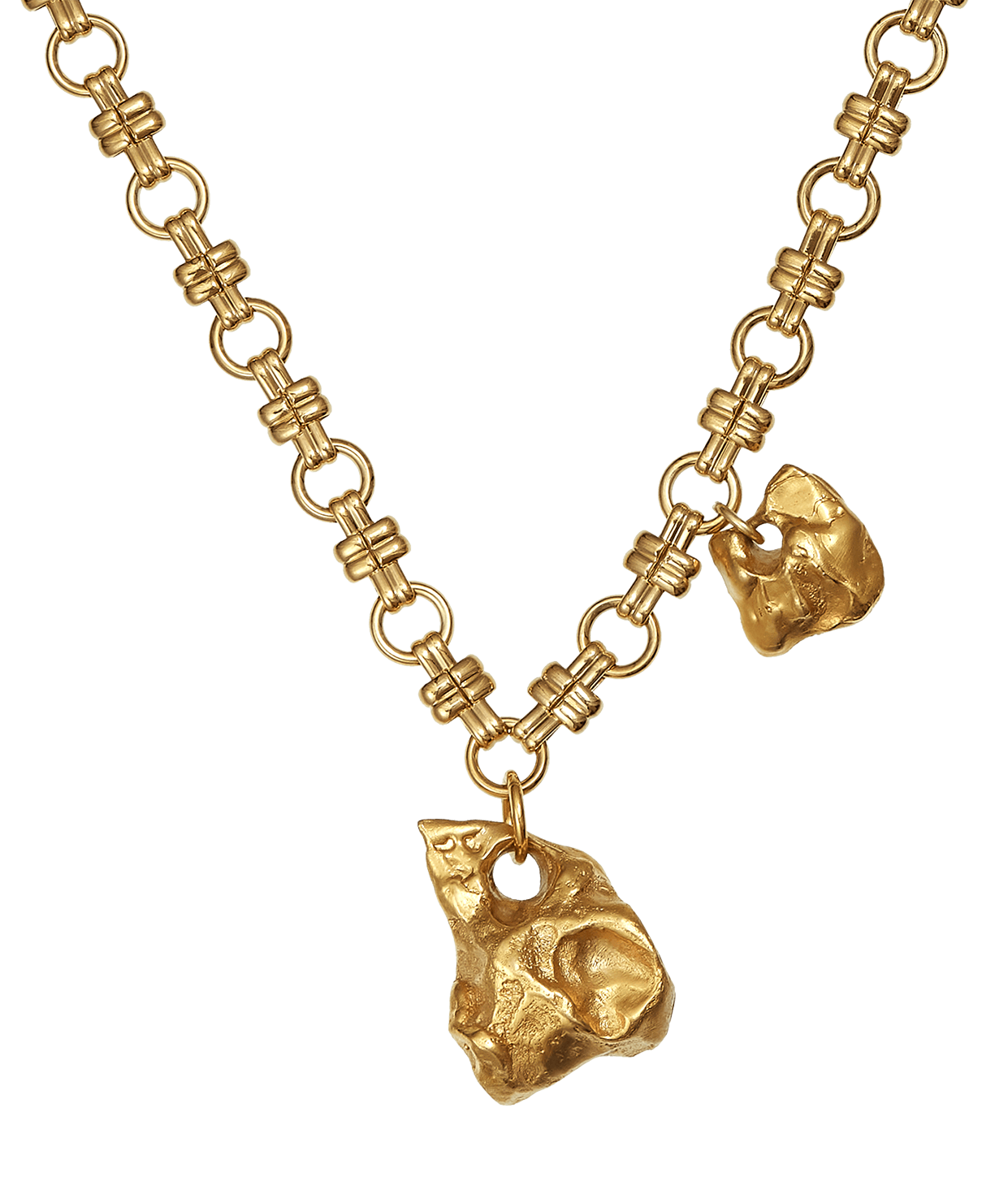 Alighieri Chunky Chain necklace with chunky talismans