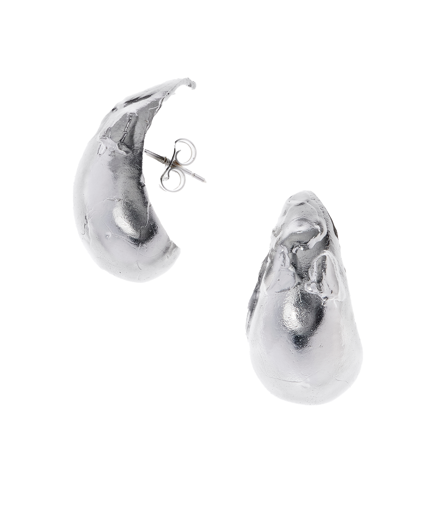 Silver earrings deals walmart