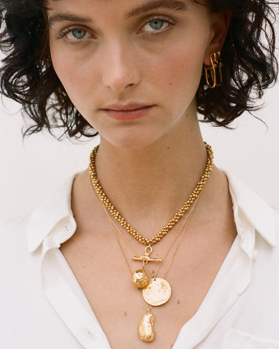 The L'Aura Choker | 24kt Gold-Plated Necklace | Alighieri Jewellery