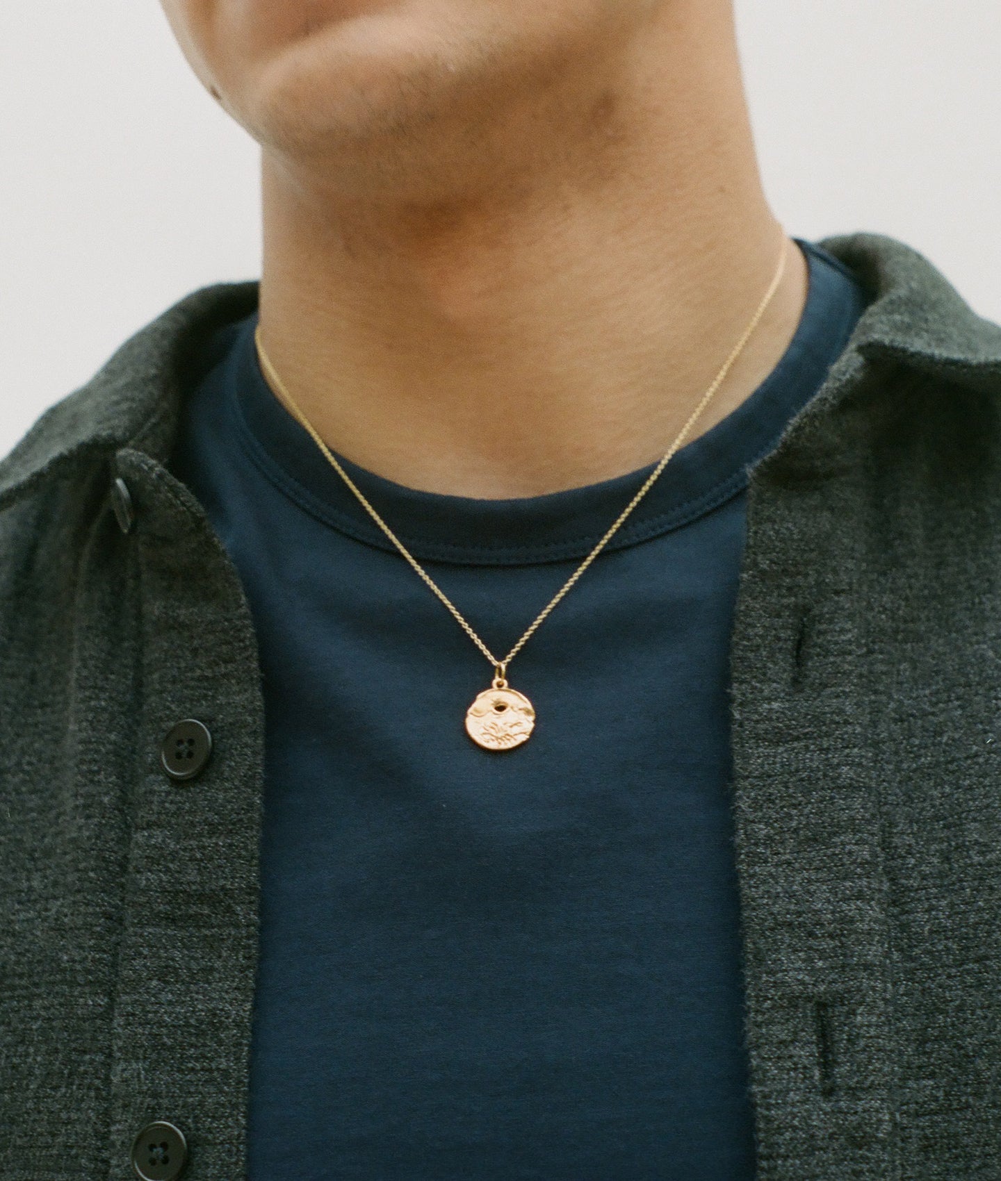 Scorpio Necklace 9k Gold Zodiac Pendant Alighieri
