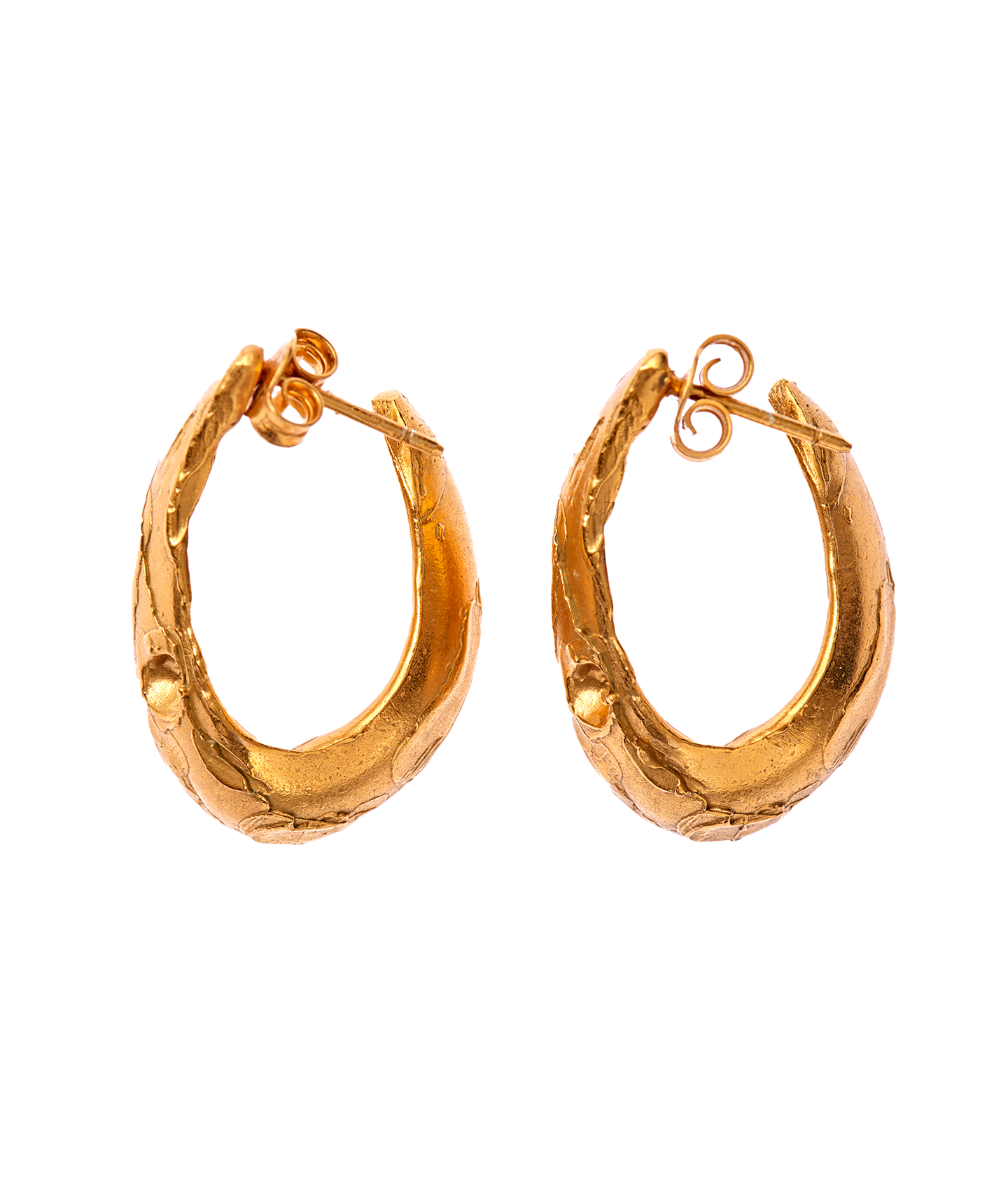 The Surreal Hoop Earrings | 24k Gold-Plated | Alighieri Jewellery