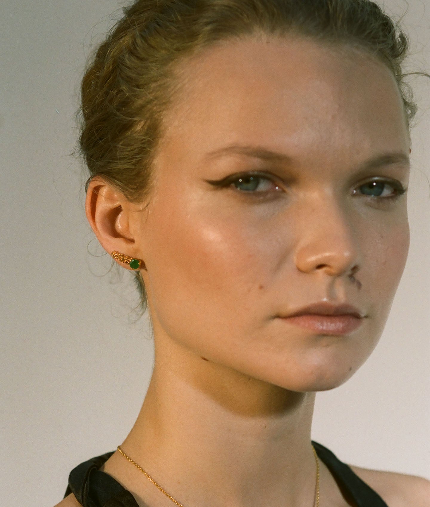 The Emerald Spark Earring Climber