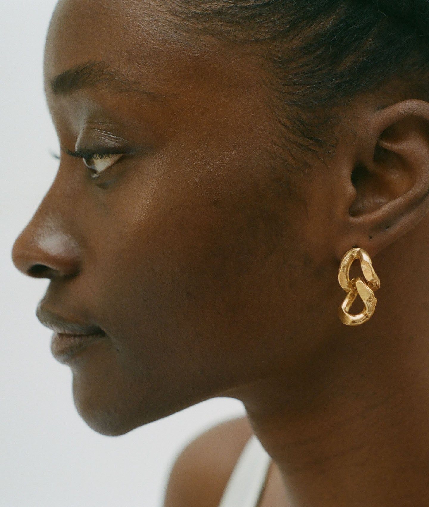 The Fractured Link Earrings