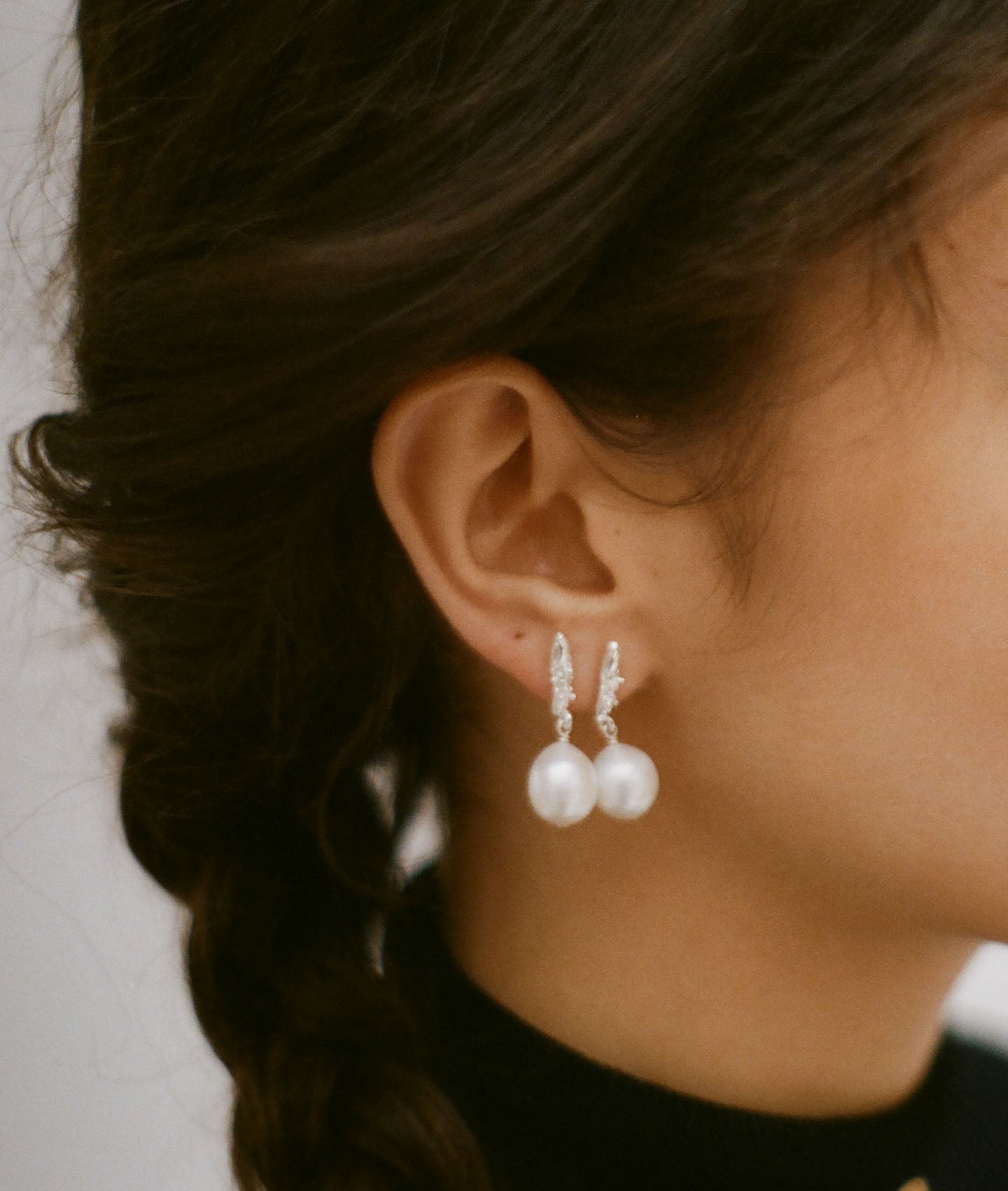 Earrings Hoops in 24kt Gold Plating and Silver Alighieri Jewellery