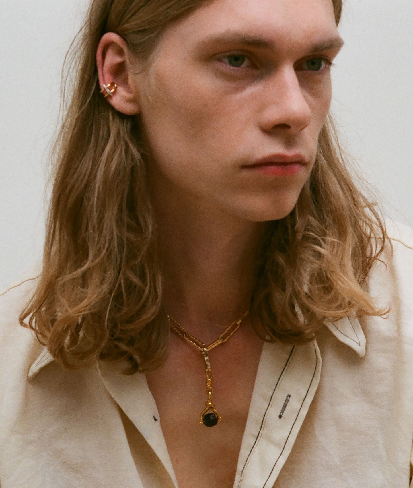 The Raindrop of Fire Garnet Choker