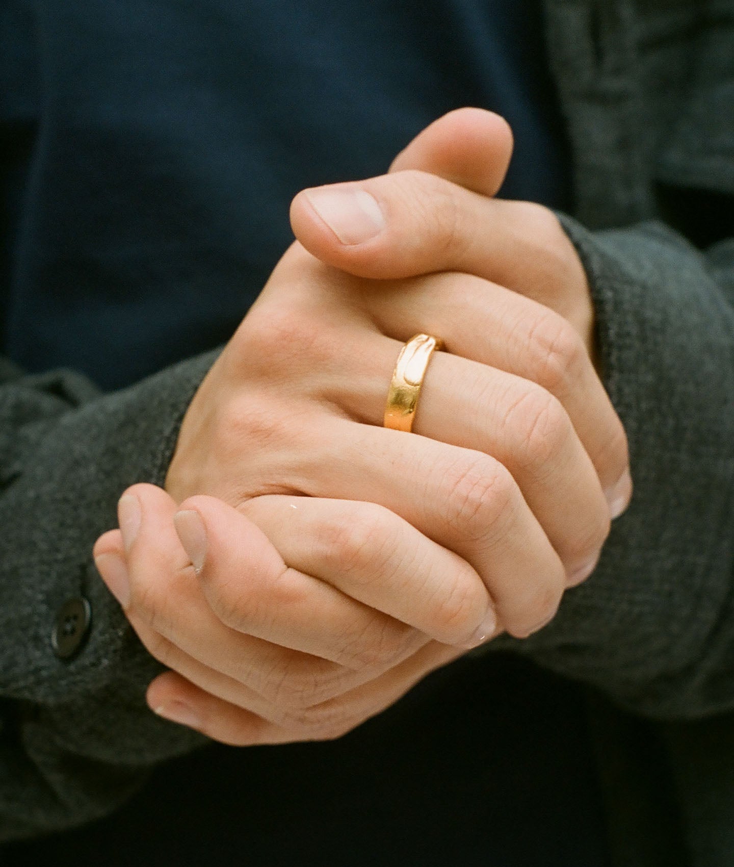 The Star Gazer Ring // Solid Gold