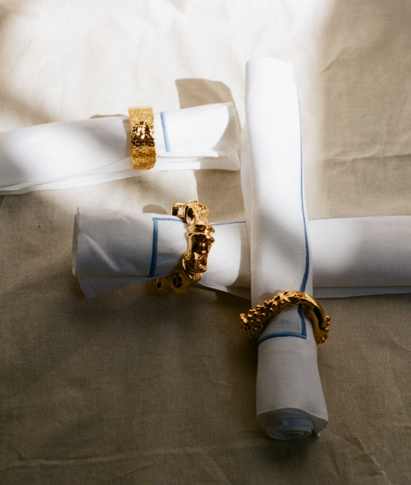 The Woven History Napkin Ring Set