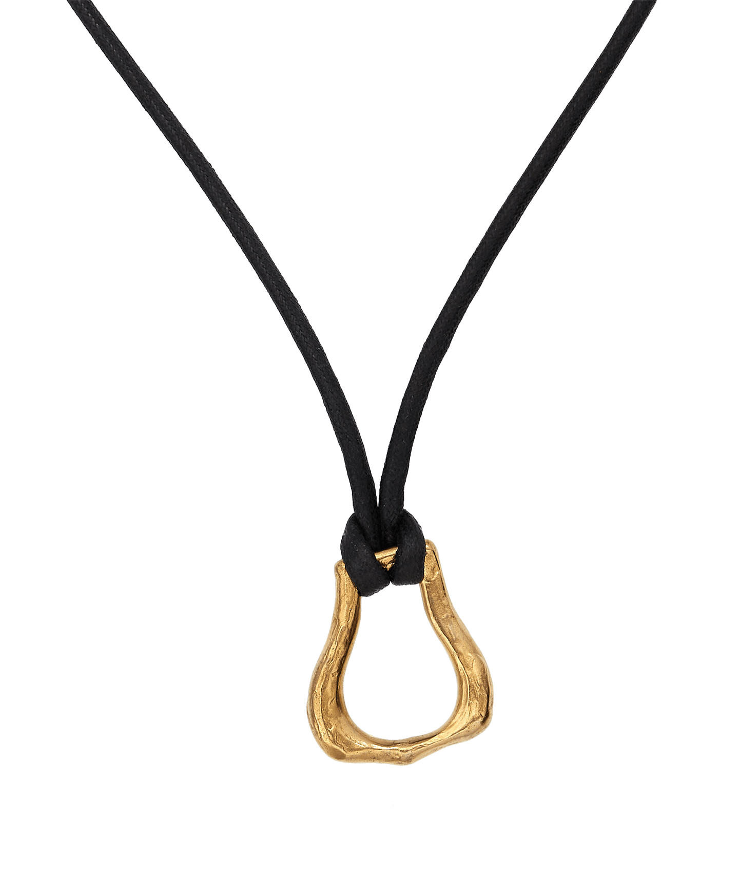 Detail of Alighieri Mini Link of Wanderlust Japanese Cord Necklace