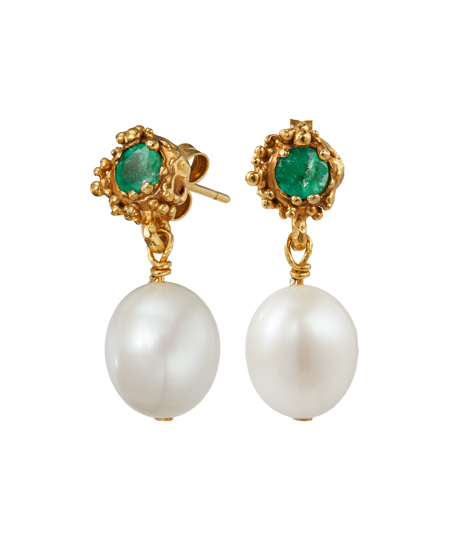 アクセサリー Alighieri Shadow of A Woman Earrings Alighieri Shadow And Pearl Earrings | Gold | FARFETCH