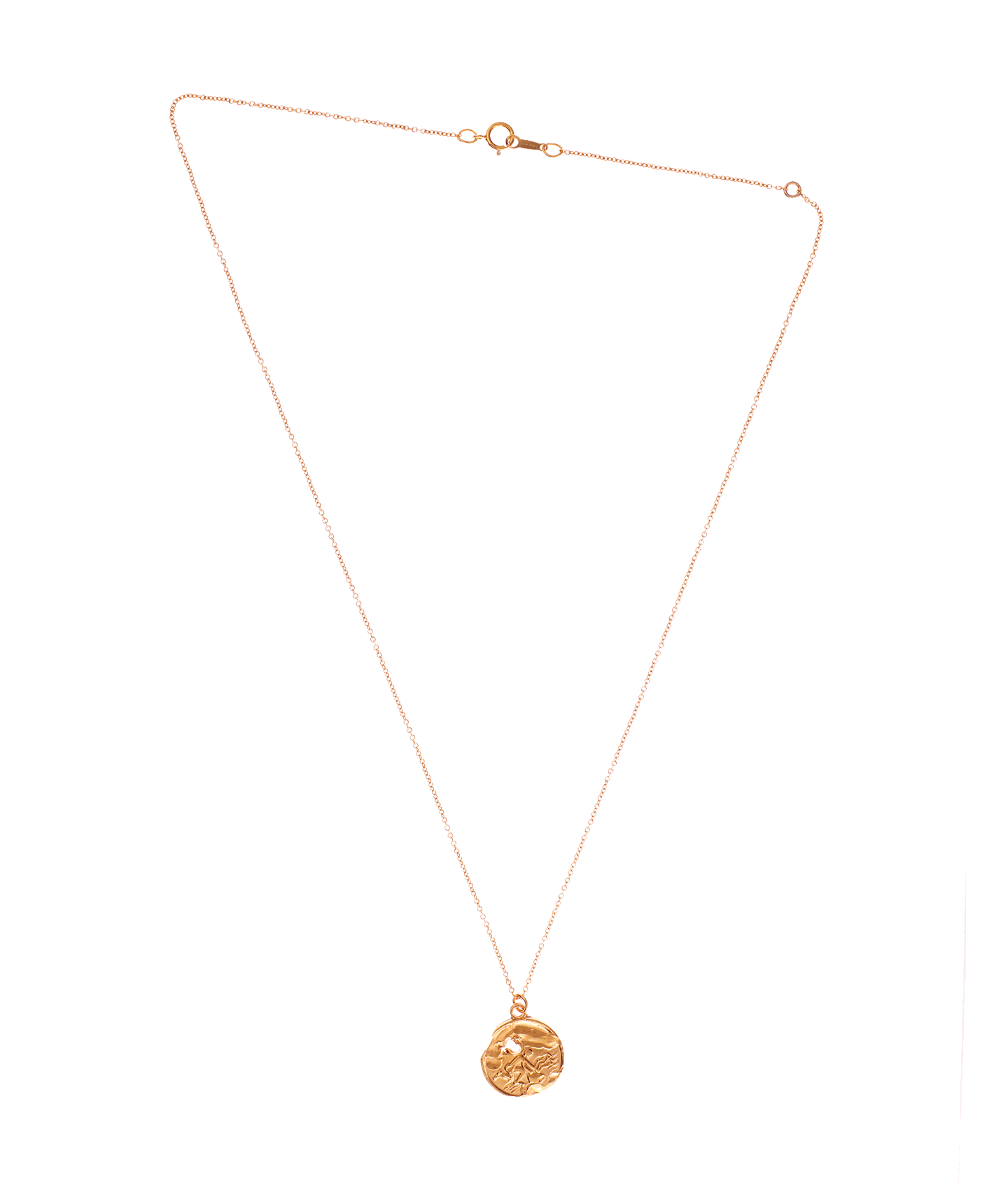Aquarius Necklace | 24k Gold-Plated Zodiac | Alighieri Jewellery Aquarius Necklace | 24k Gold-Plated Zodiac | Alighieri Jewellery
