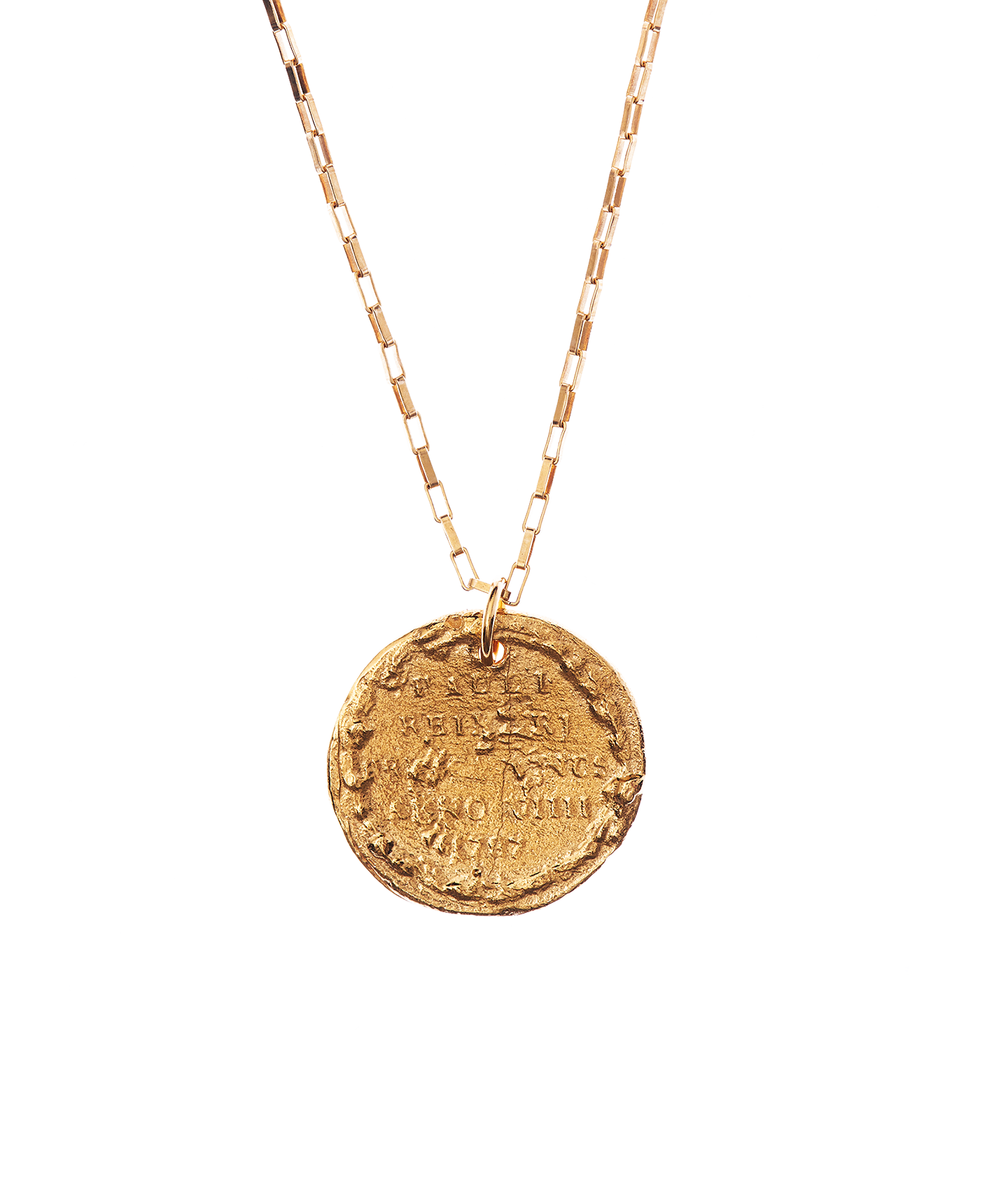 Medium Leone Necklace // Box Chain