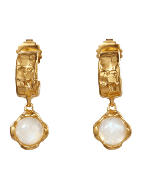 The Light Capture Hoop Earrings