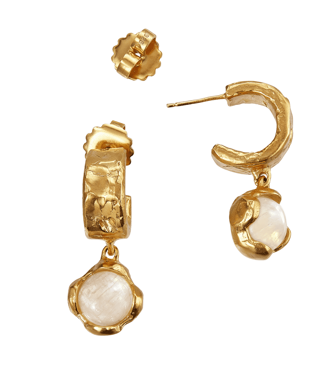 The Light Capture Hoop Earrings