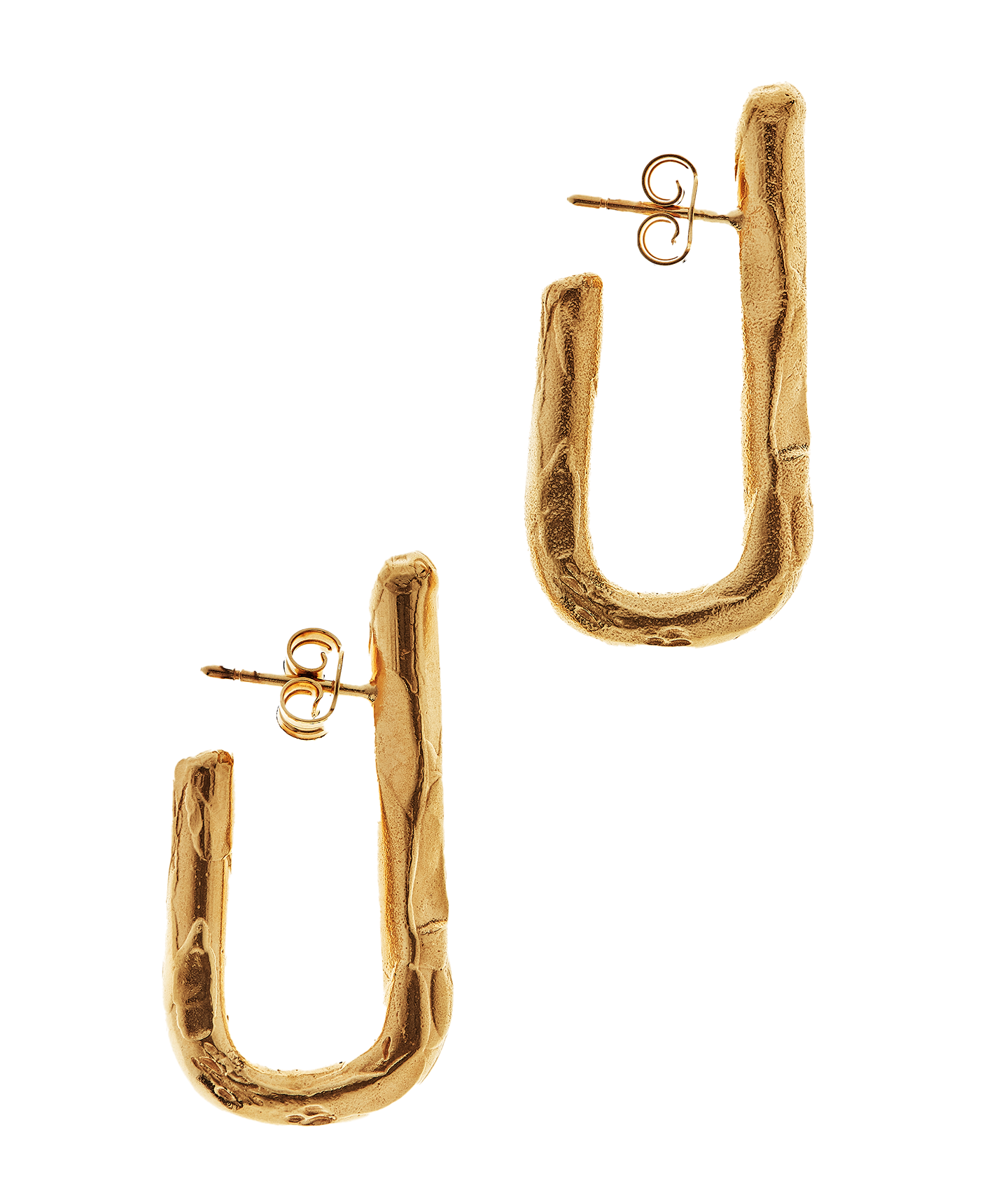 The Dante Link Hoop Earrings