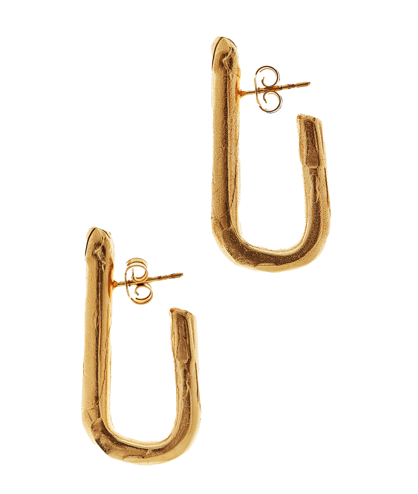 The Dante Link Hoop Earrings