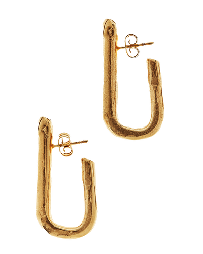 The Dante Link Hoop Earrings