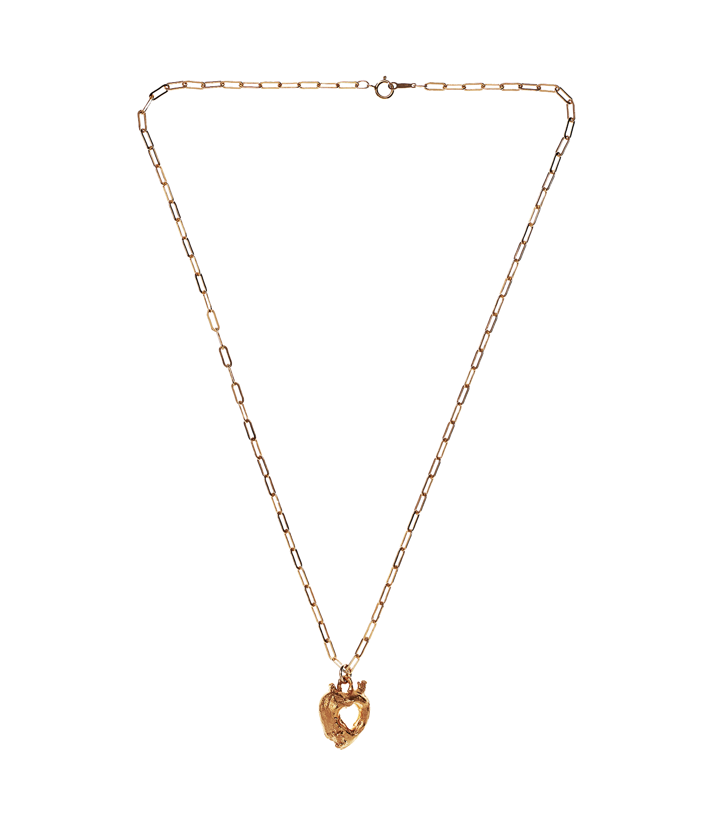 【関税込み】Alighieri ゴールド The Lovers Pact ネックレス The Lovers' Pact Necklace | 24kt Gold-Plated Heart Pendant
