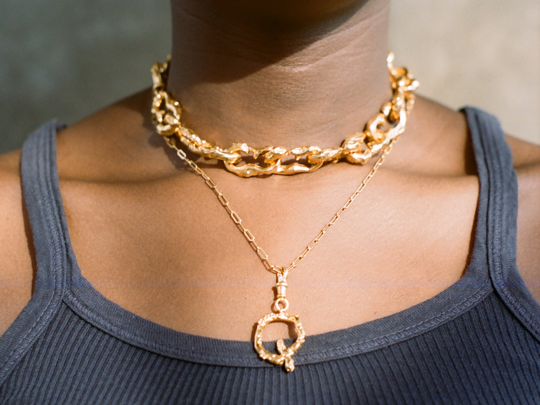 The Alphabet Letter 'Q' Necklace
